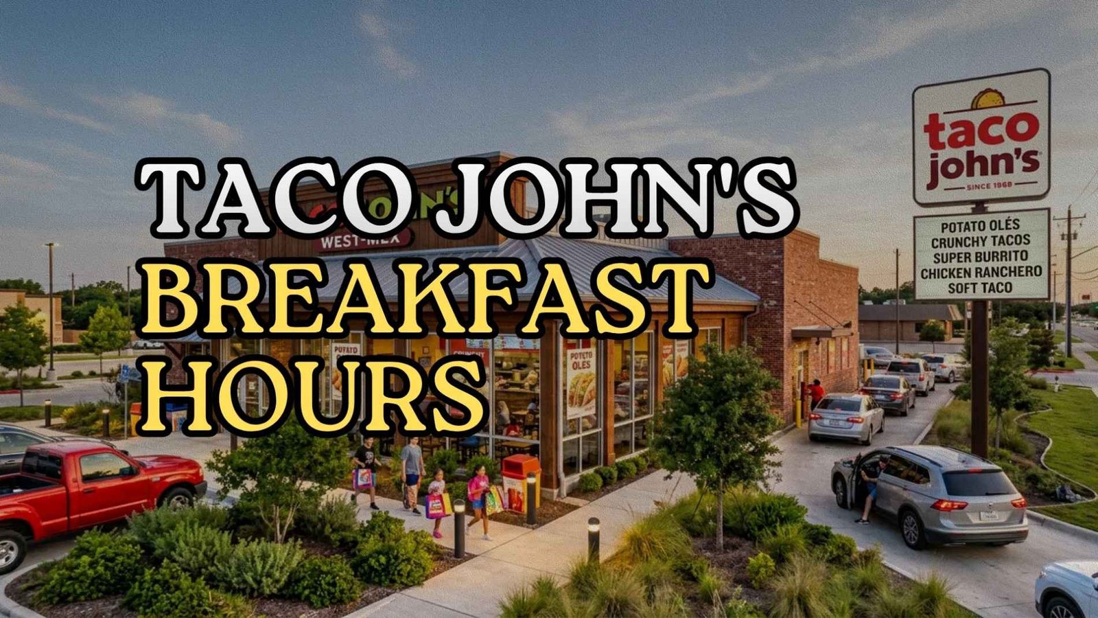 Taco Johns breakfast hours